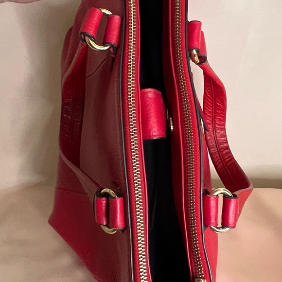 Cole Haan Red Leather Shoulder Bag size OS - Picture 7 of 15